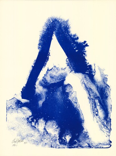 Paul jenkins estampe amadeus - jenkins,,