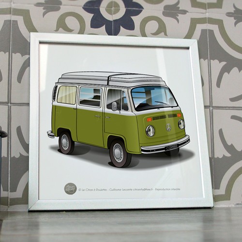 Poster combi westfalia van - westfalia,