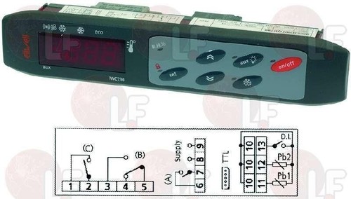Controllore eliwell iwc730 - controllore,