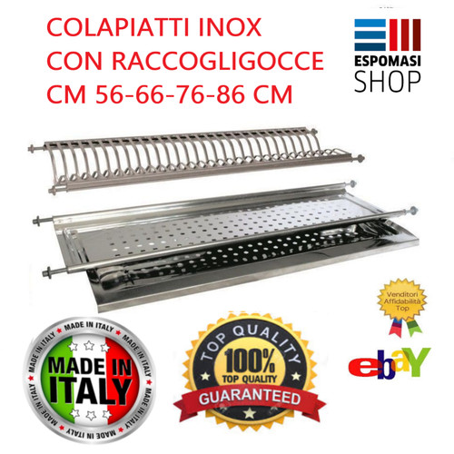 Scolapiatti colapiatti acciaio - scolapiatti,