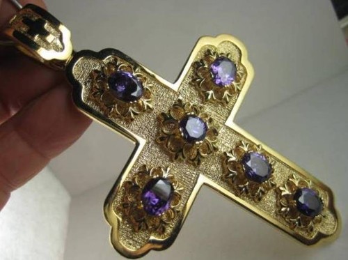 Croce pettorale per vescovi - , e