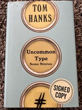 Tom Hanks *FIRMATO* libro tipo
