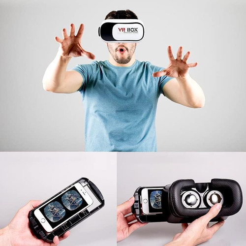 Visore box realtà - visore, 3d