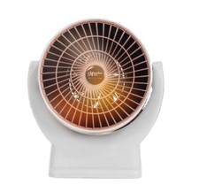 STUFA SCALDA BAGNO 800W ELETTRICA STUFETTA RISCALDA ARIA PORTATILE BASSO CONSUMO