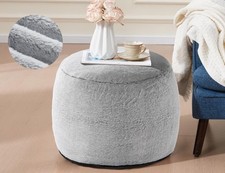 Boho ottoman living room - ottoman,