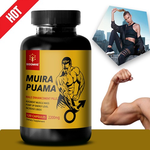 Muira puama capsule 2200mg - puama,