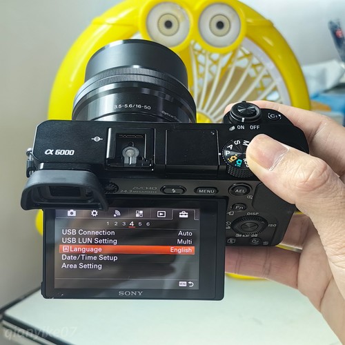 Black sony alpha a6000 - black,