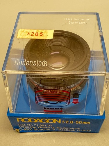 Rodenstock rodagon 2 - 50, 1:2.8