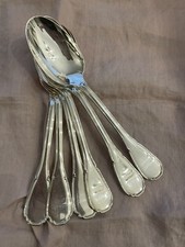 SAMBONET BAROQUE alpacca argentata 6 cucchiai da tavola cutlery silver EPNS
