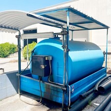 Serbatoio Erogatore Gasolio 9000 Litri con Pompa, Pistola e Contalitri – USATO