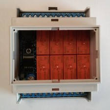 Interfaccia DIN a 8 relè