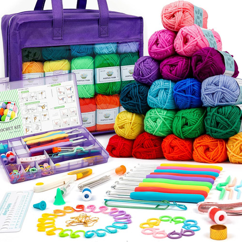 Kit filati per - per, uncinetto