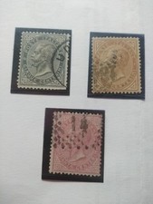 Italia Regno:1863 N°3 valori