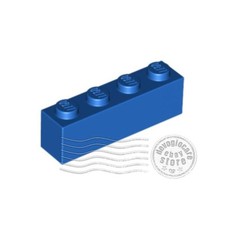 2x LEGO 3010 Mattoncino 1x4 Blu | 301023