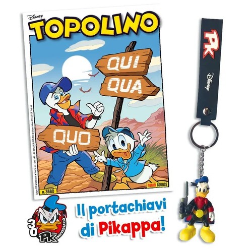 Topolino 3680 con portachiavi - topolino,