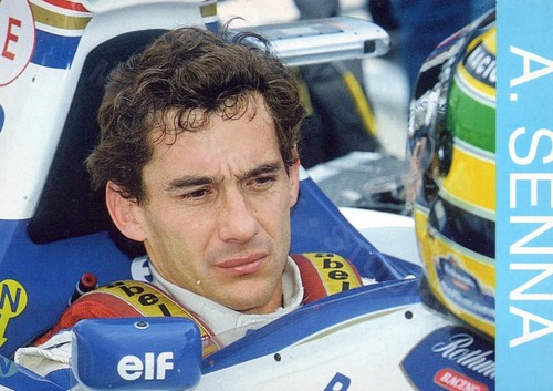 Cartolina ayrton senna - cartolina,