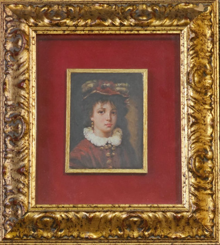Quadro dipinto ritratto - quadro, in