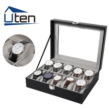 Scatola porta orologi in pelle