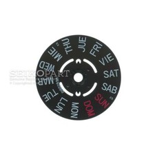 Seiko Day Wheel Disc Crown@4H