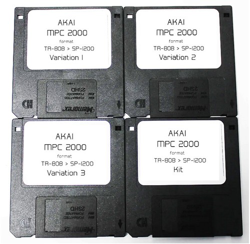 Akai mpc 2000 - formato, floppy