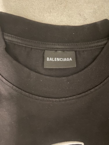 Shirt balenciaga nera - "01",