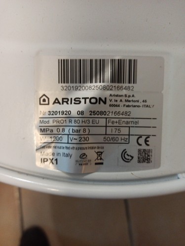 Scaldabagno elettrico ariston - elettrico,
