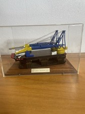 MODELLINO GRU GALLEGGIANTE SSCV MICOPERI 7000 PIOMBO VINTAGE DIE CAST MODEL