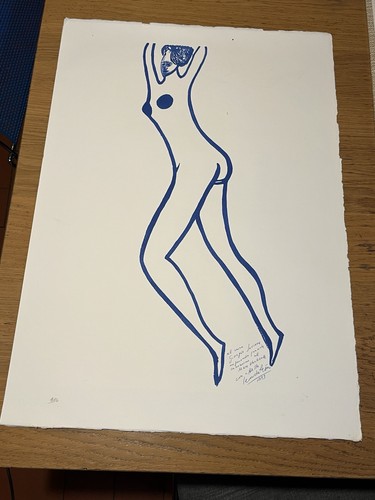 Quadro litografia leonida - 💙,