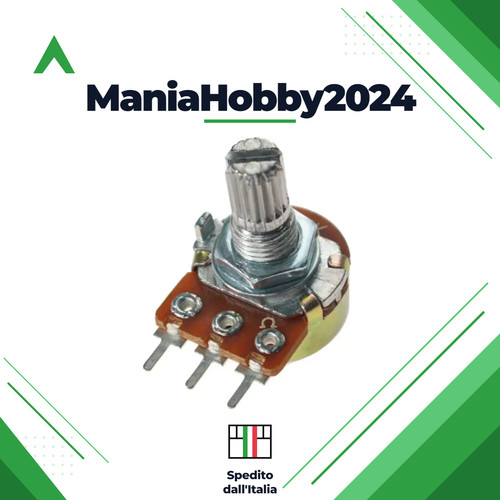 Wh148 potenziometro b10k - b10k, a