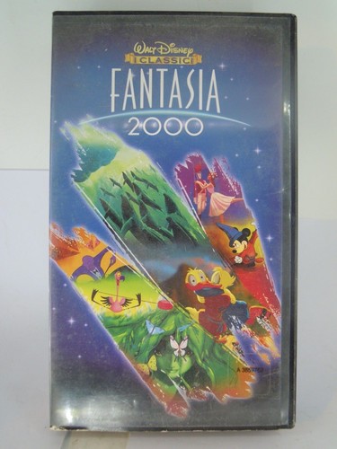 Vhs fantasia 2000 - fantasia, walt