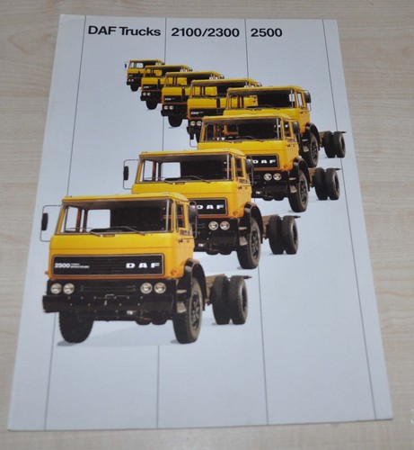 Brochure camion daf 2100 2300 - camion,