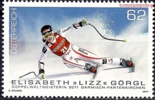 Austria 2011 Campionati Mondiali di Sci Sci Giochi Sport Invernali Sci 1v MNH