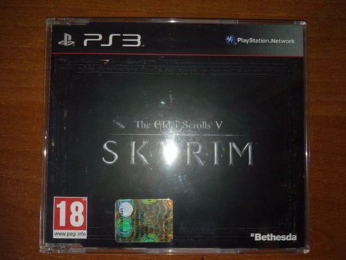 Skyrim promo ps3 playstation - skyrim,
