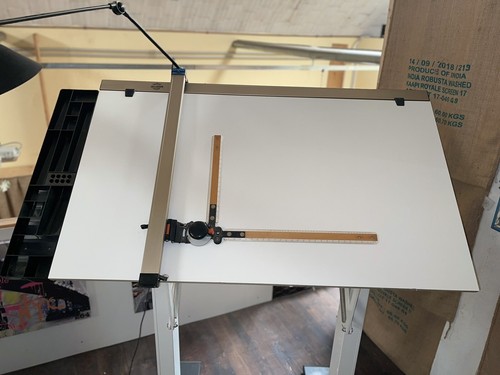 Tavolo disegno tecnigrafo - da,
