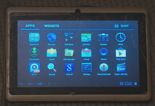 A13mid android tablet - android,