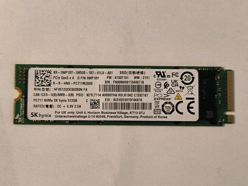 Ssd hynix pc711 - pc711, nvme
