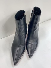 Stivali corti Christian Louboutin ADOXA Adoxa in pelle nera 39 US9.0 NOBOX