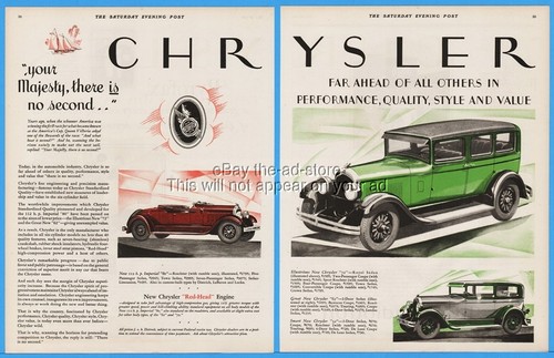 Pubblicità artistica chrysler - pubblicità,