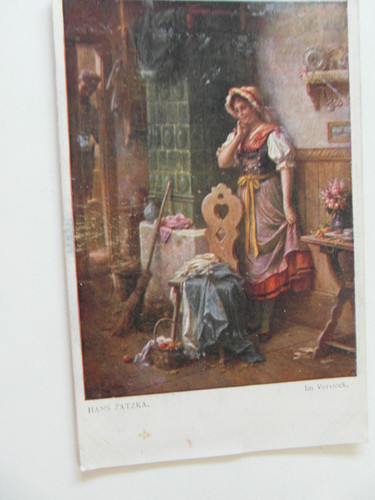 Cartolina nel nascosto - nel,