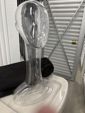 Testa di manichino in plastica