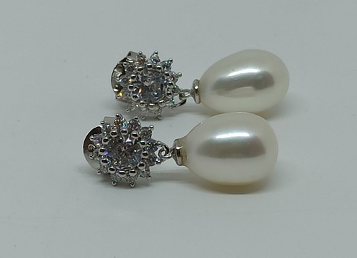 Orecchini argento 925 fiore - argento,