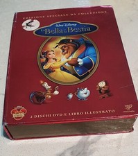 Disney LA BELLA E LA BESTIA Ed. SPECIALE DA COLLEZIONE 2 DVD +LIBRO Walt Disney 