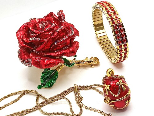 Luxury valentine gift red - gift,