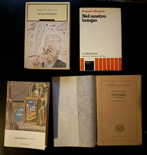 Lotto libri eugenio Montale