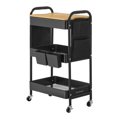Songmics carrello ripiani - a,