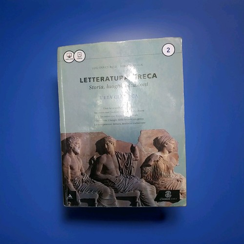 Letteratura greca rossi - letteratura,