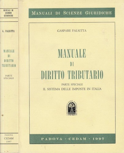 Manuale diritto tributario - diritto,