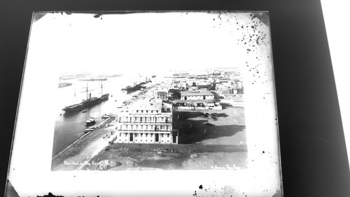 Antique 19th glass photo - antique,