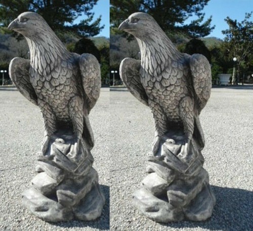 Coppia aquile statua aquila - statua,