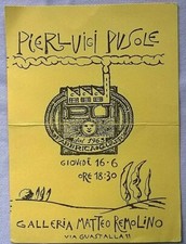 invito mostra Pierluigi Pusole galleria Remolino Torino